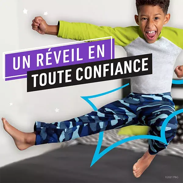 Ninjamas Pyjama Pants Garçon 10 Sous-Vêtement Absorbant De Nuit 4