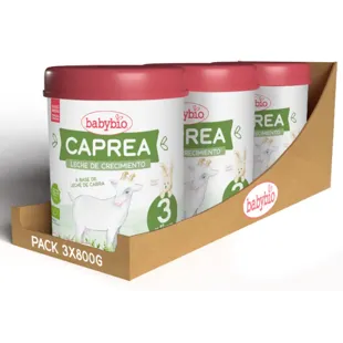 Babybio Caprea 3 Leite de Cabra Crescimento 3x800 gr
