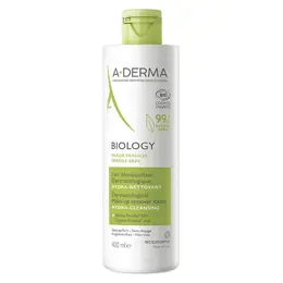 A-Derma Biology Lait Démaquillant Dermatologique Hydra-Nettoyant Bio 400ml