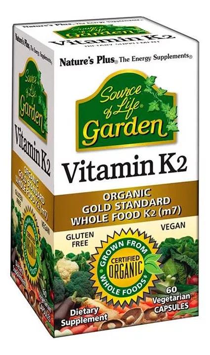 Vitamin K2 Garden Natures Plus 60 capsules