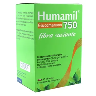 Uriach Humamil Glucomannan 750 mg 90 Kapseln
