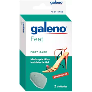 Galeno Foot Care Feet Invisible Half Insoles 2 units