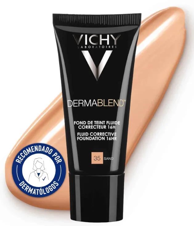 Vichy Dermablend Correttore trucco fluido 35 Sabbia 30 ml