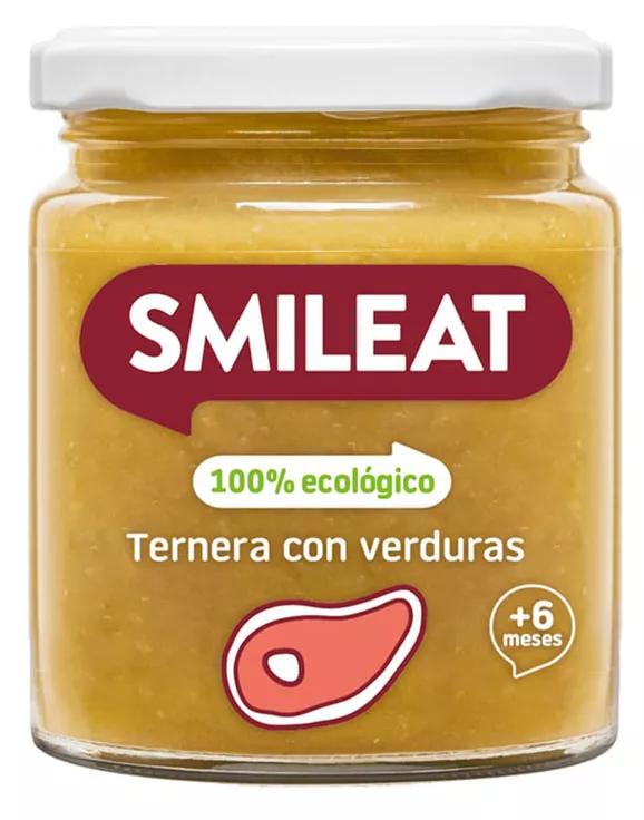 Smileat Potinho de Vaca com Verduras 100% Ecológico 230g