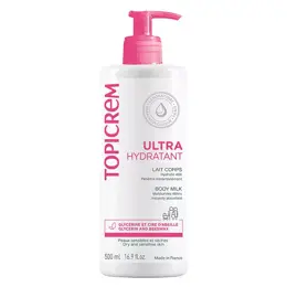 Topicrem Les Essentiels Ultra Hydratant Lait Corps 500ml