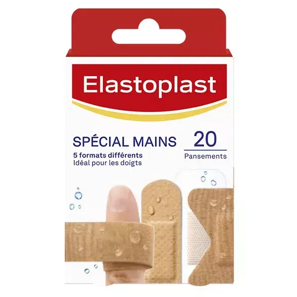 Elastoplast Expert Pansement Spécial Mains 20 unités