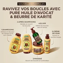 Garnier Elixir Raviveur de Boucles à l'Huile d'Avocat & Beurre de Karité 120 mL