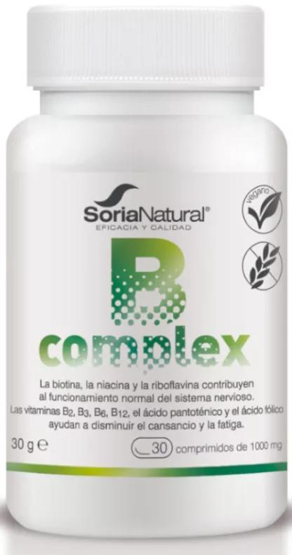 Soria Natural Complexo B 30 Comprimidos
