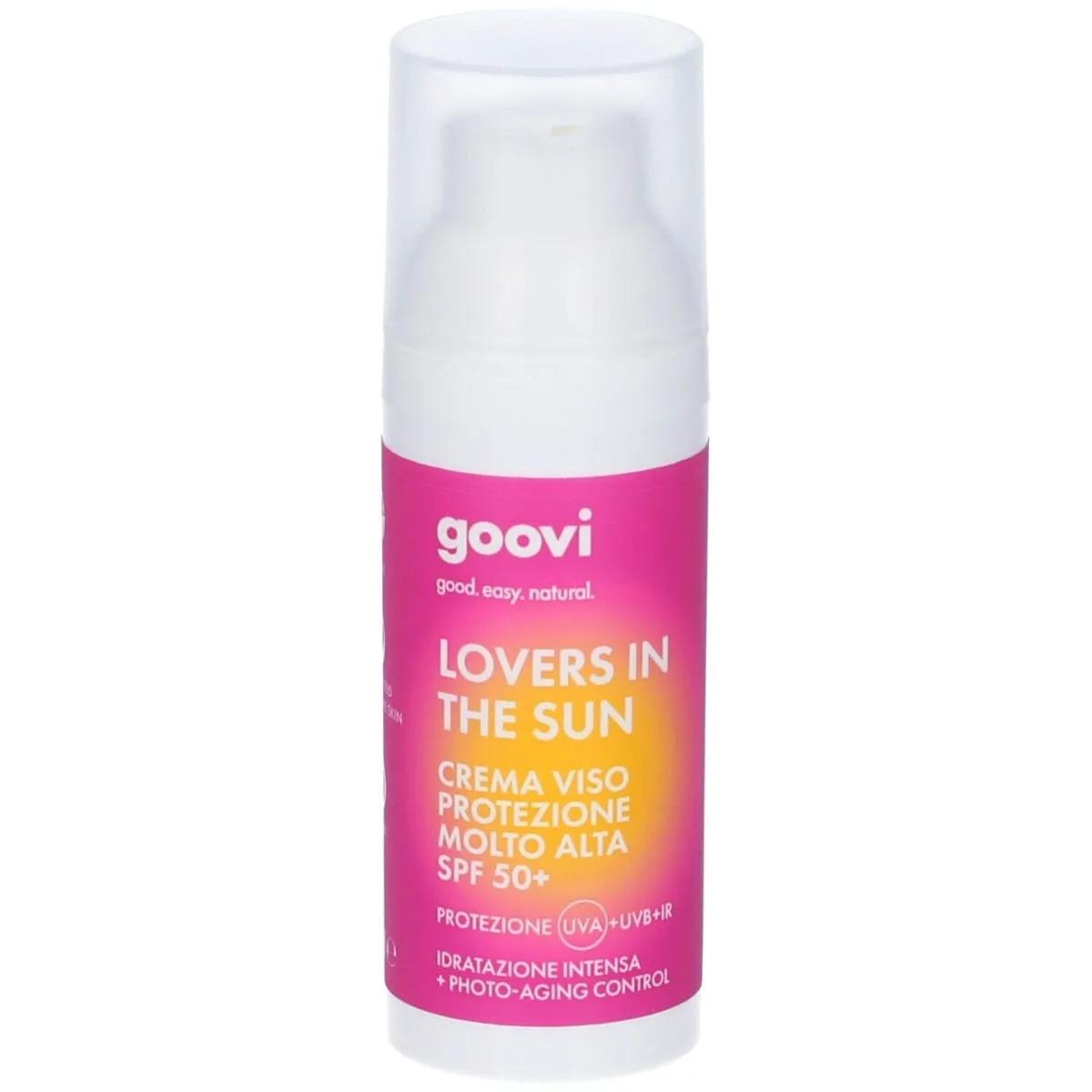 Goovi Lovers In The Sun Crema Protezione Solare Viso Molto Alta SPF50+ 50 ml