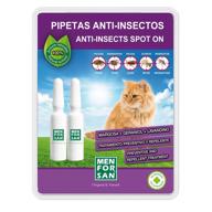 Menforsan Pipeta Anti Insectos para Gatos 2 uds