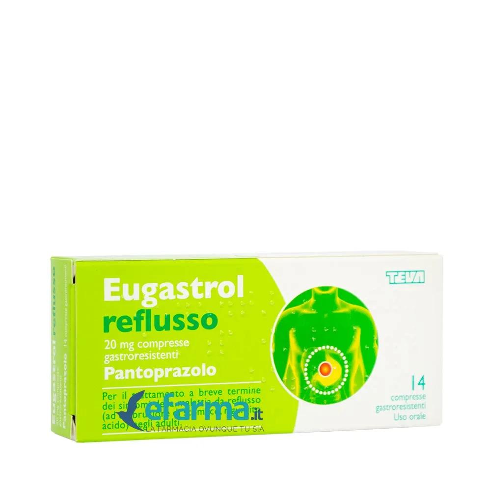 Eugastrol Reflusso 20 Mg Pantoprazolo 14 Compresse Gastroresistenti