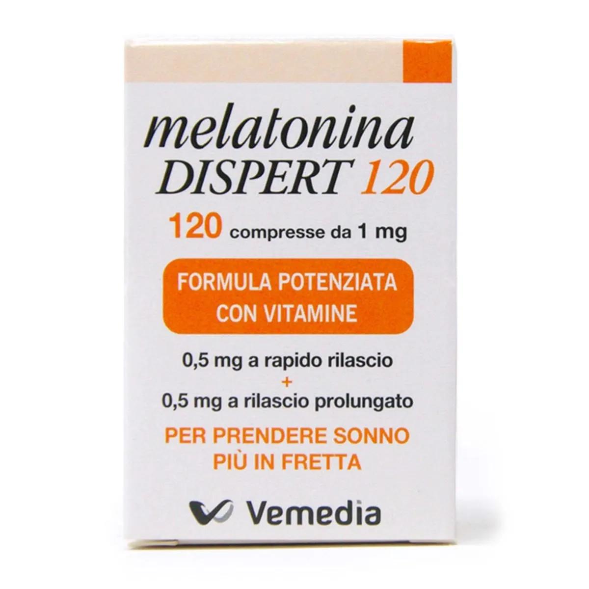 Melatonina Dispert Integratore Alimentare Per Favorire Il Sonno 120 Compresse