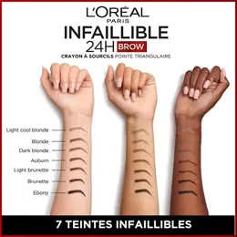 L'Oréal Paris Infaillible Brows 24h Crayon à Sourcils N°1 Black 1ml