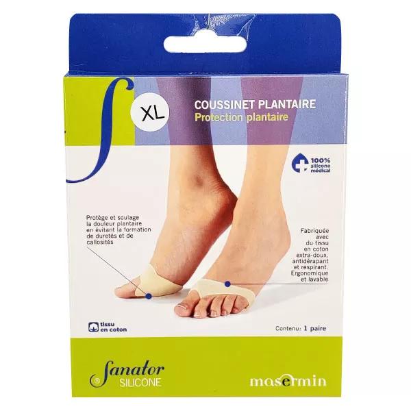 Cuscinetto plantare in silicone Sanator taglia 42-43 1 paio