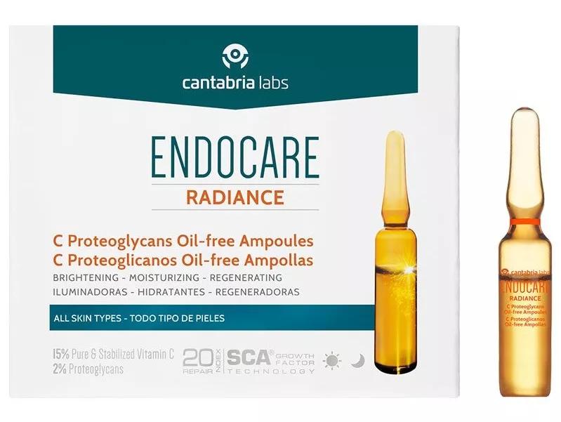 Endocare Radiance C Proteoglicanos Oil Free 10 Ampolas x 2ml