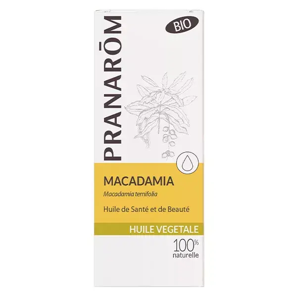 Pranarom Huile Végétale Bio Macadamia 50ml