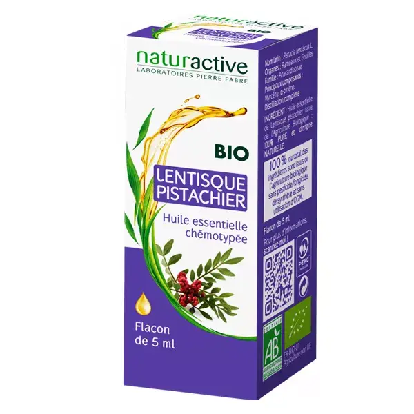 Naturactive Olio Essenziale Bio Lentisco Pistachier 5ml