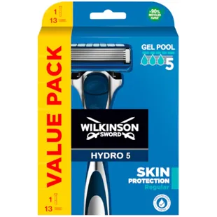 Wilkinson Sword Hydro 5 Skin Protection Regular Maquinilla 5 Hojas + 13 Recambios