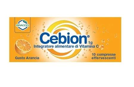 Cebion Effervescente Arancia Integratore Vitamina C 10 Compresse