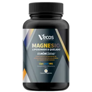 Vecos Nucoceutical Liposomal and Chelated Magnesium Melotime 90 VegCaps