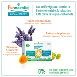 Puressentiel Aroma Stress Duo Stress+ 30 gélules