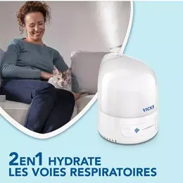 Vicks Humidificateur Personnel VUL510E4 Ultrasonique CoolMist