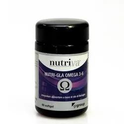 Nutriva Nutri-gla Integratore Omega 3-6 60 Capsule