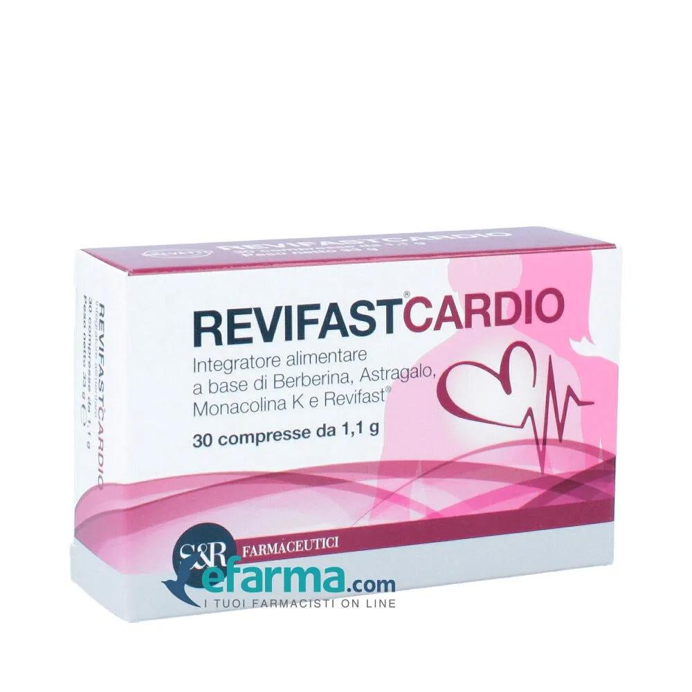 Revifast Cardio Integratore Benessere Cardiovascolare e Colesterolo 30 Compresse