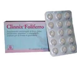 Clinnix Foliferro Integratore 30 Compresse