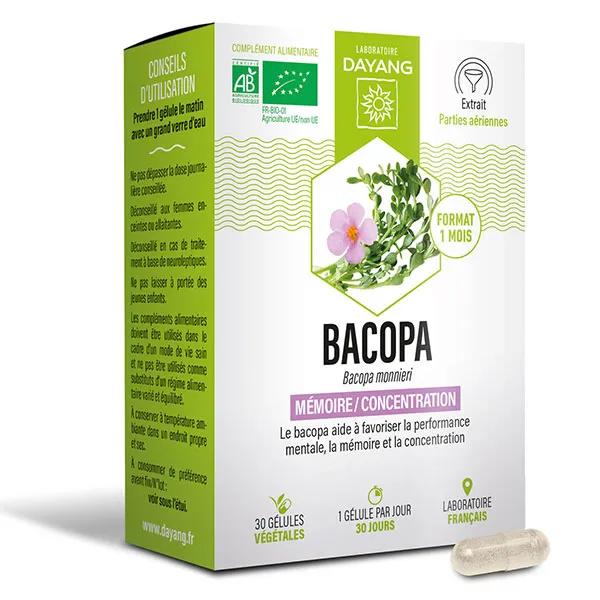 Dayang Fitoterapia Bacopa Bio 30 cápsulas
