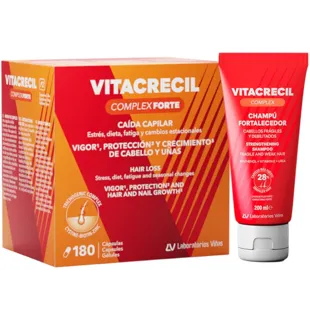 Vitacrecil Complex Strengthening Shampoo 200 ml + Vitacrecil Complex Forte 180 Capsules