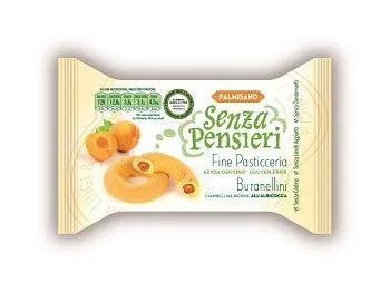 Senza Pensieri Buranellini Ripieni All'Albicocca Monodose Senza Glutine 25 g