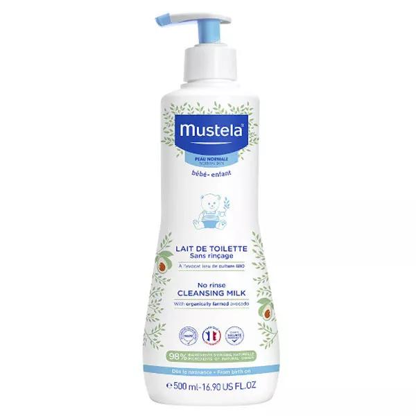 Mustela Lait de Toilette Pelli Normali Senza Risciacquo 500ml