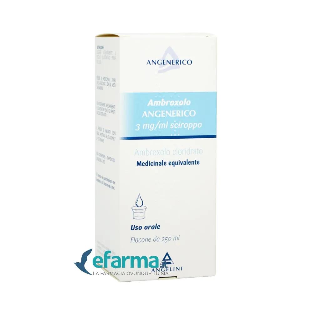 Ambroxolo Angenerico Sciroppo 250 ml 3 mg /ml