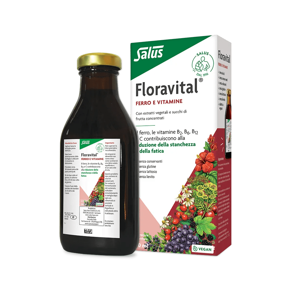 Salus Floravital Integratore Integratore Ferro 250 ml