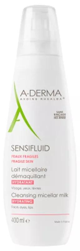 A-Derma Sensifluid Leche Desmaquillante 400 ml