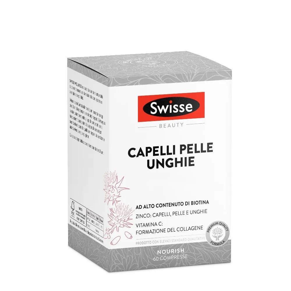 Swisse Capelli Pelle Unghie Integratore Biotina 60 Compresse