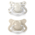 Suavinex Birdies Pacifier Mini Physiological Silicone Teat SX Pro Beige -2-2m 2 units