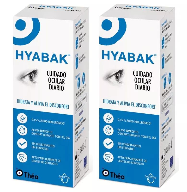 Hyabak Lubricante Ocular Solución 2x10 ml