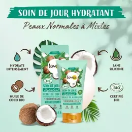 Lovea - Soin De Jour Hydratant - Huile De Coco Bio 50ml