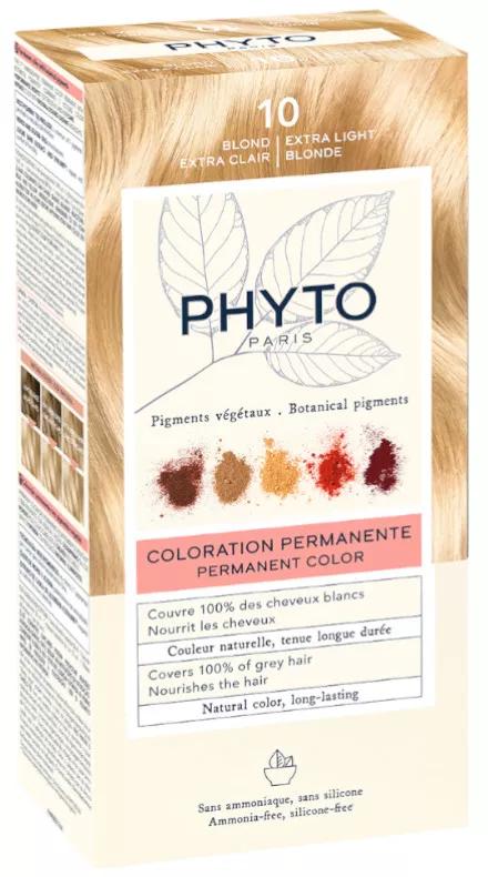 Phyto Phytocor Cor CCheiroação Permanente 10 Loiro Extra Claro