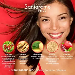 Santarome Bio - Energie Boost Bio - Coup d'énergie immédiat - 20 ampoules