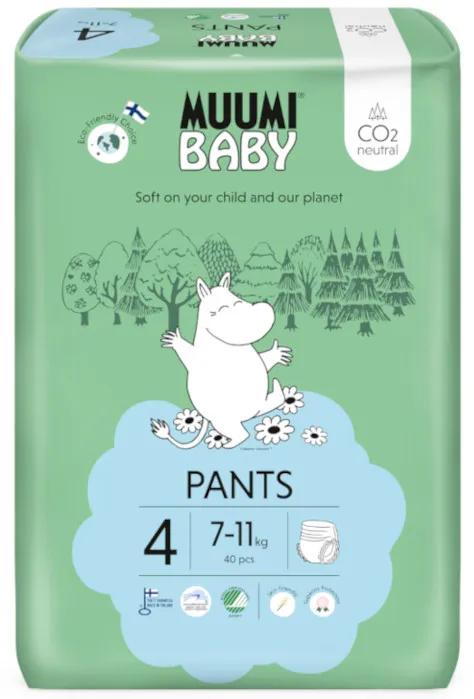 Muumi Baby Diaper Panty Size 4 (7-11Kg) 40 units