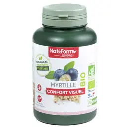 Nat & Form Bio Myrtille Baie 200 gélules végétales