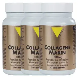 Vit'all+ Collagène Marin 1000mg 30 comprimés Lot de 3