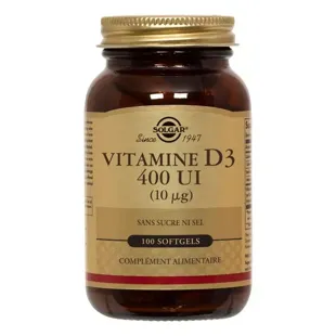 Solgar vitamina D3 - Integratore Alimentare 100 Softgels