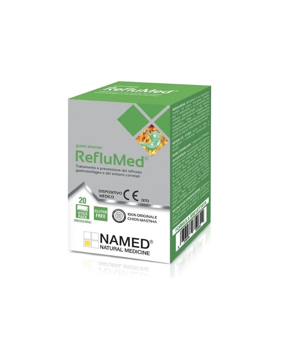 Named RefluMed Ananas Integratore Benessere Stomaco e Intestino 20 Stick