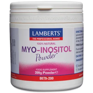 Lamberts Myo Inositol Powder 100% Natural 200 gr