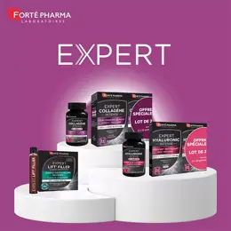 Forté Pharma Expert Collagène Intense Gummies Collagen 30 gummies Fruits Rouges