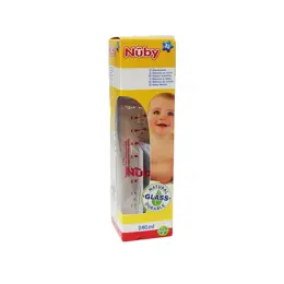 Nuby Biberon Verre Parme +3m 240ml